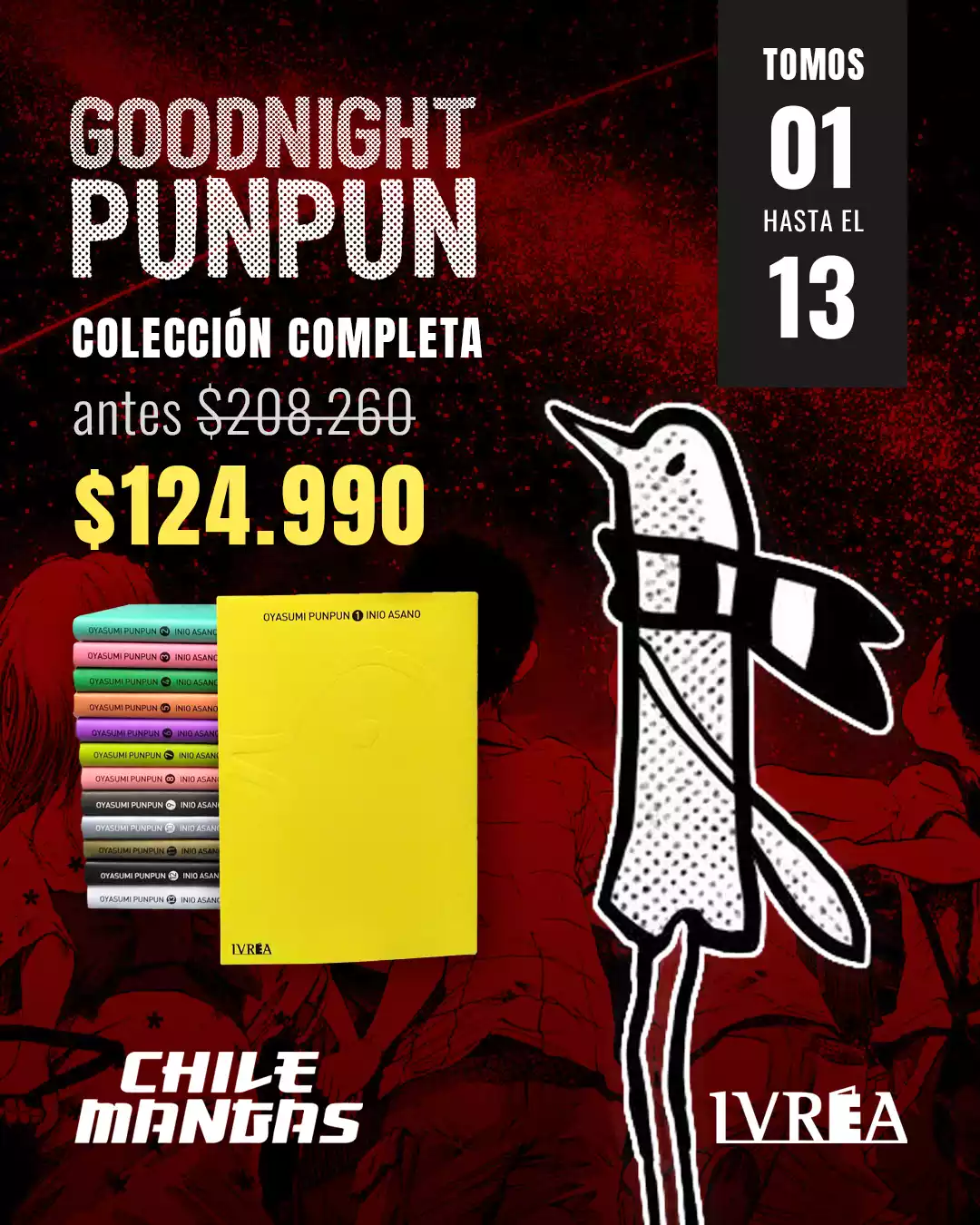 Oyasumi Punpun 1 al 13 (bodega internacional)