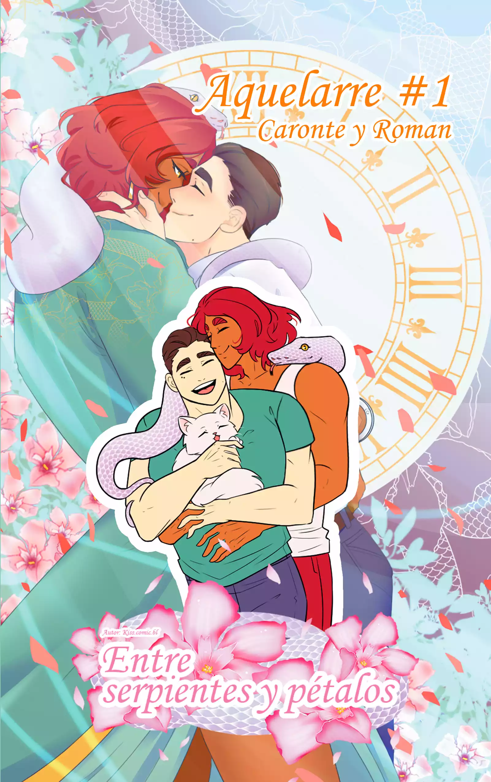 Entre serpientes y petalos: Aquelarre #1 Caronte y Roman (Fanbook) + regalos